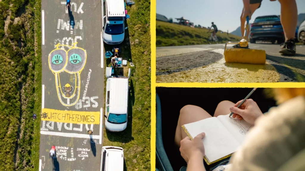 Das schlimmste Tour-Graffiti wird zur besten Werbefläche