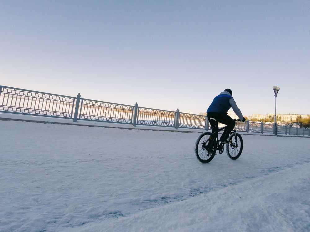 Winter cycling