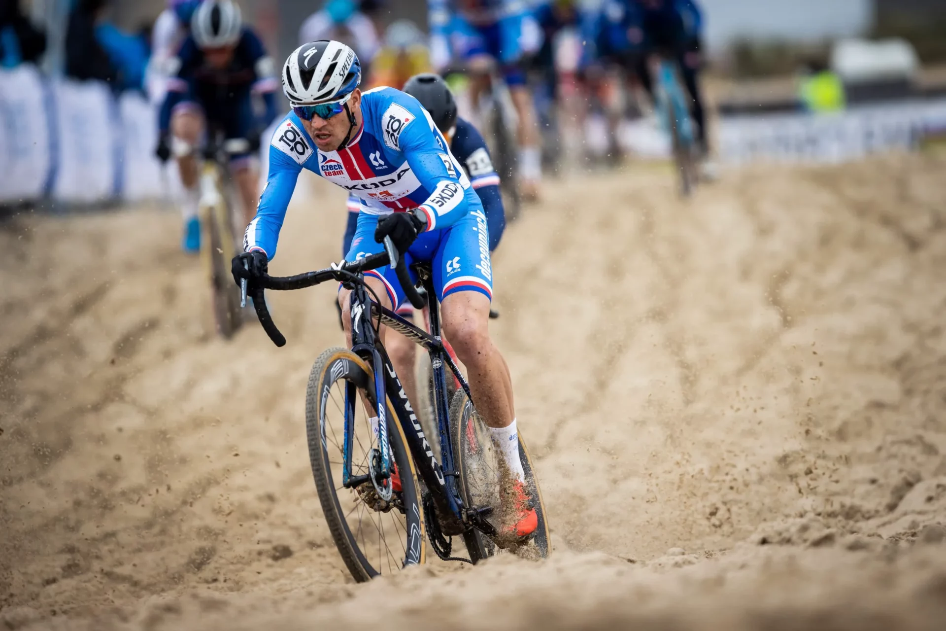 Zdeněk Štybar během cyklokrosové kariéry pravidelně trénoval v písku. A do silniční kariéry mu to rozhodně nijak neuškodilo. Foto: Michal Červený