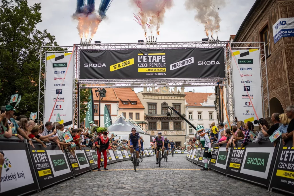 Prachatice dostaly Česko na mapu Tour de France!