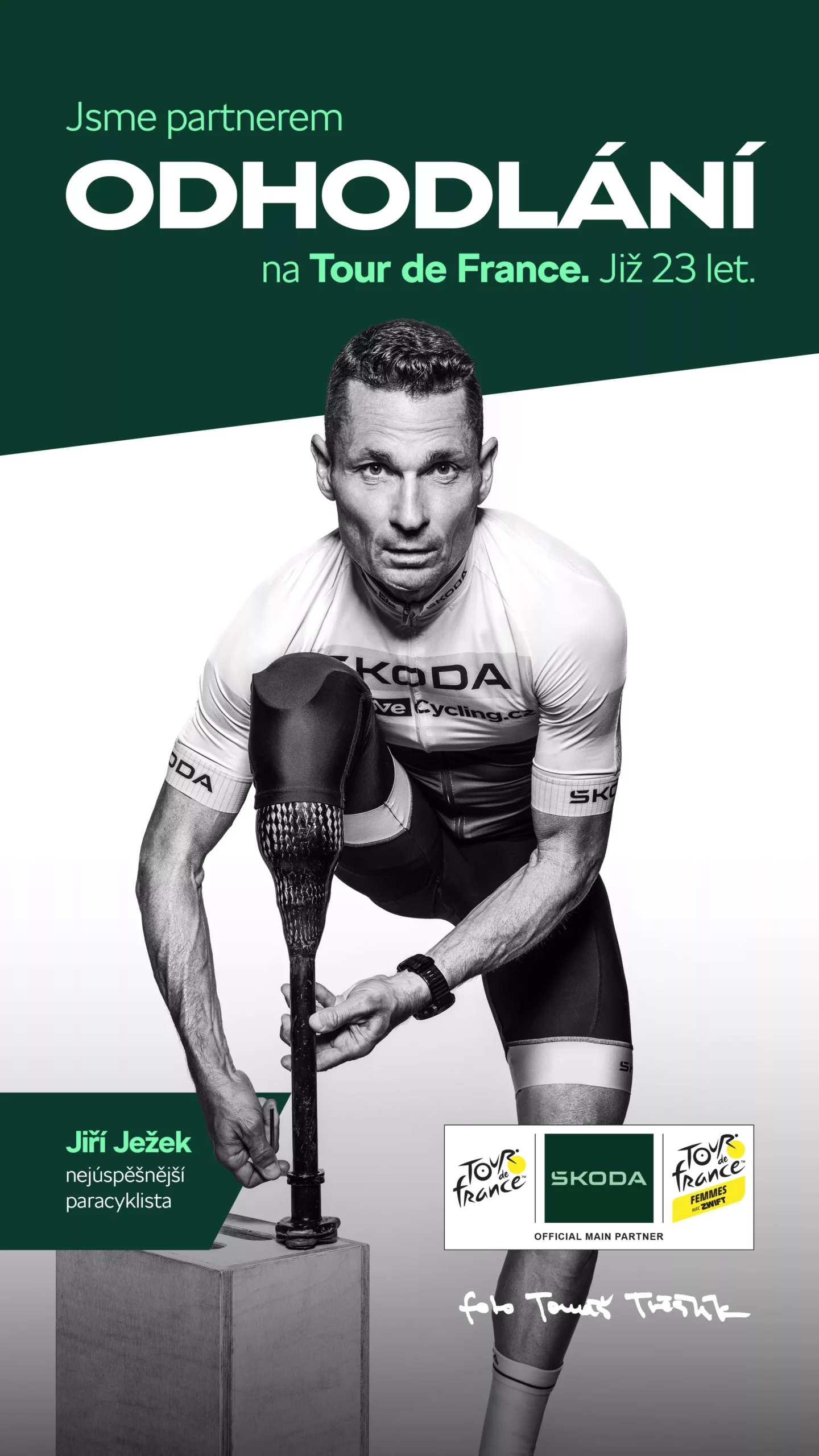 Plakát kampaně Tour de France 2