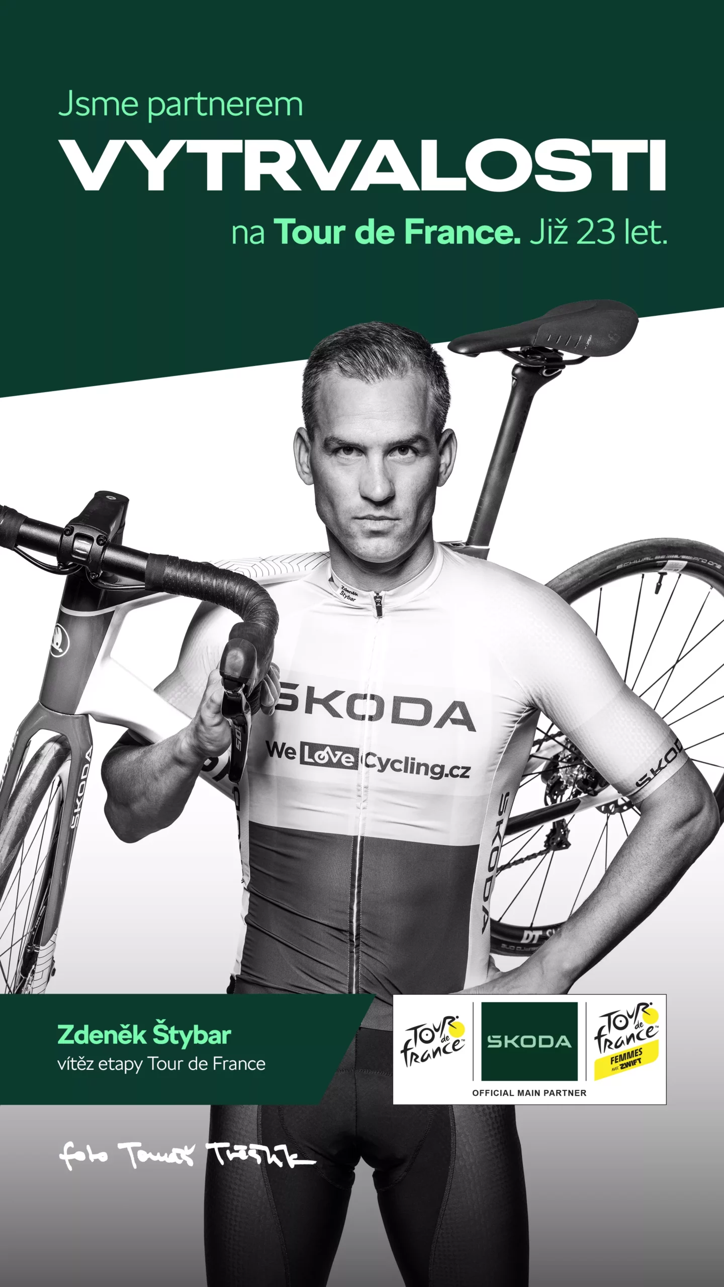 Plakát kampaně Tour de France 2