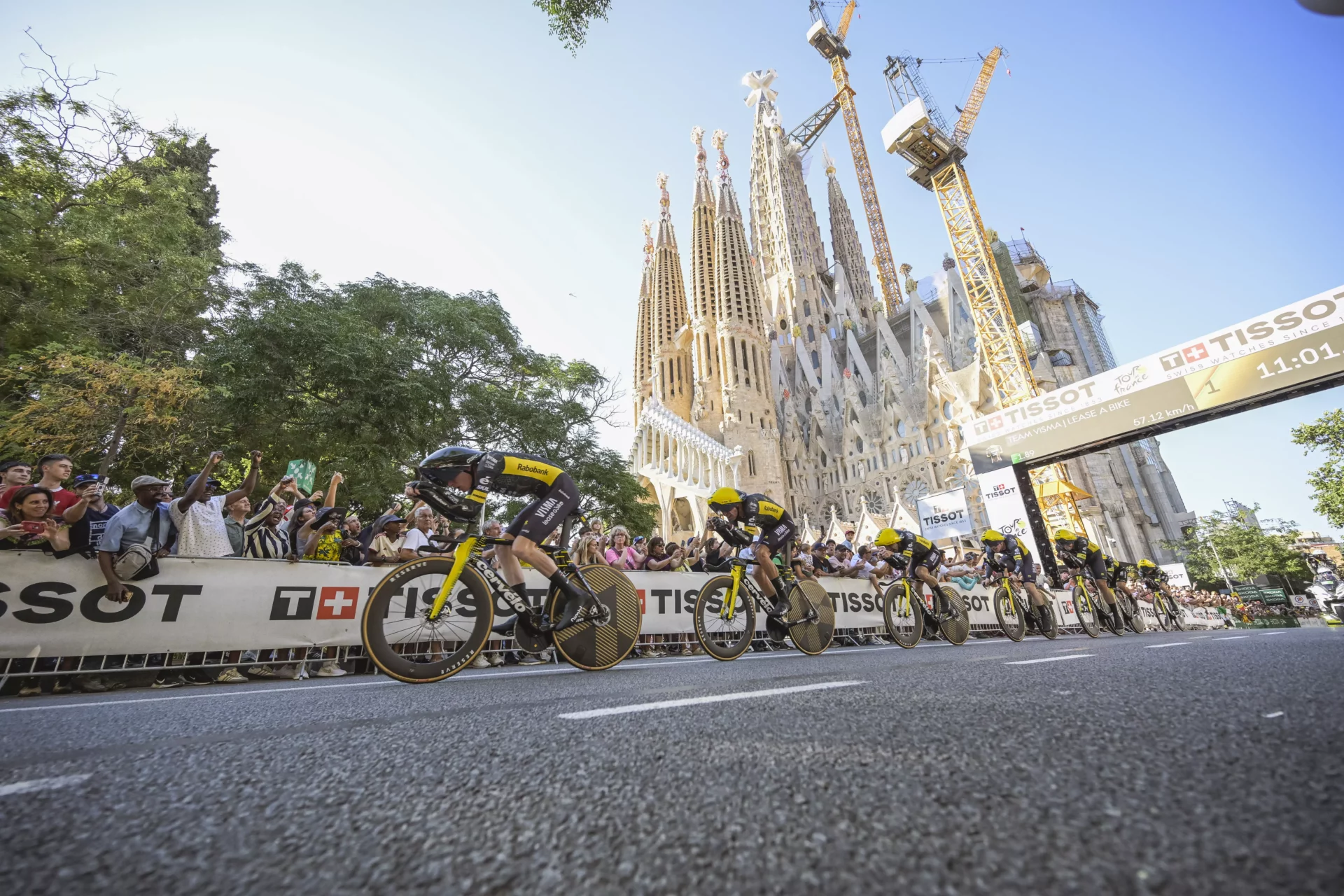 Gaudí a Tour de France aneb Grand Départ v Barceloně.