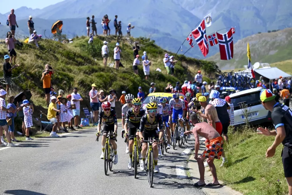 Pogačar and Vingegaard