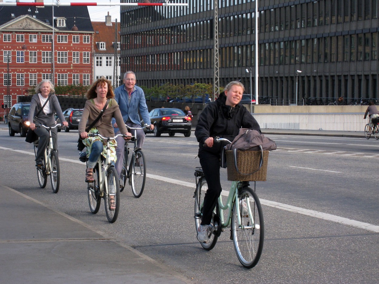 Riding a bike store without a helmet