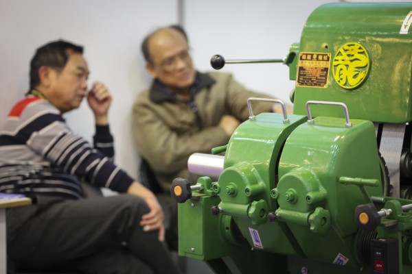 Some exhibition stands looked like they were dragged from some mechanical engineering fair. 