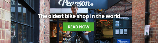 Just like the Pearsons did. Even though times got tough sometimes they pulled through, and today, they are the proud owners of the oldest bike shop in the world. We visited them a while back, so you can read all about their fascinating work in our article.