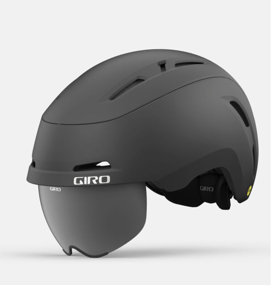 bicycle helmet with retractable visor