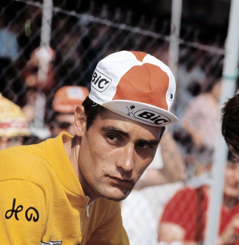 Photo Ancienne Du Cycliste Luis Ocaña – Équipe Bic – Années 1970 – Vintage Cyclisme
