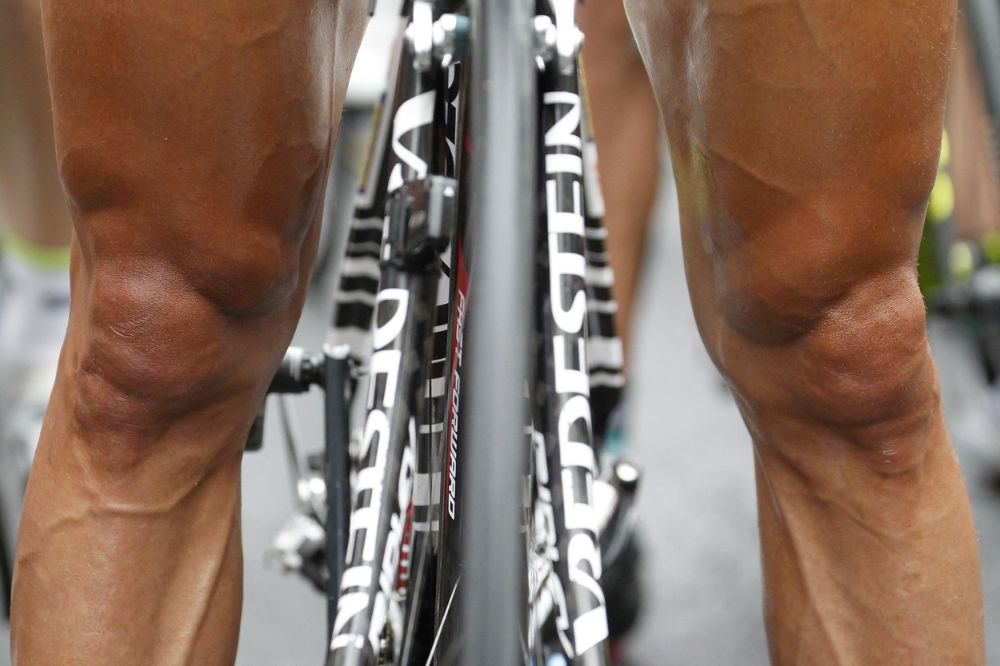 tour de france legs veins