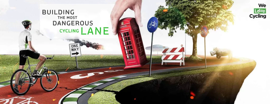 The Worst Cycle Lane in the World