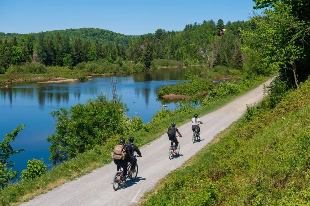 Cycling in nature