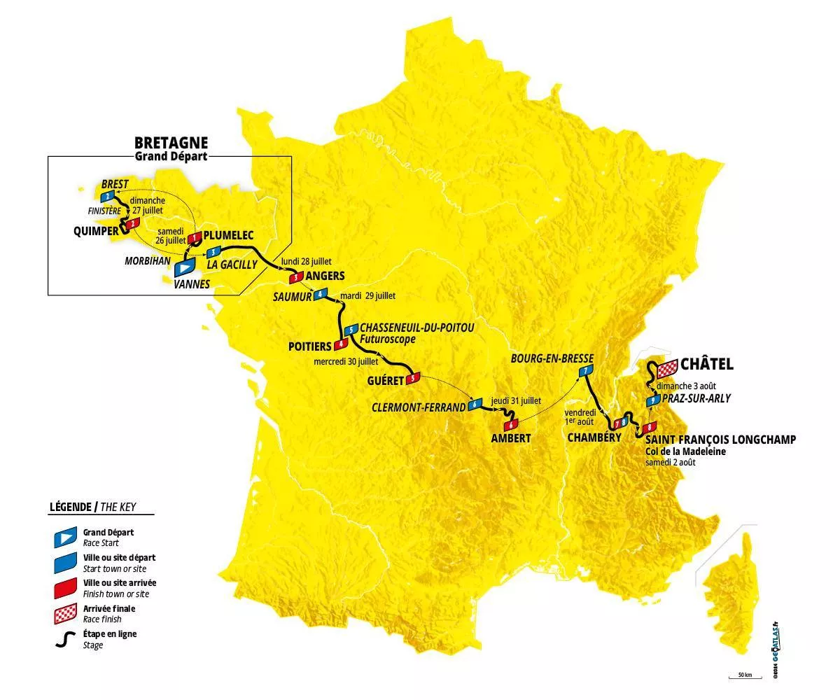 Un Tour de Francia 2025 femenino de la playa a la montaña - Škoda We ...
