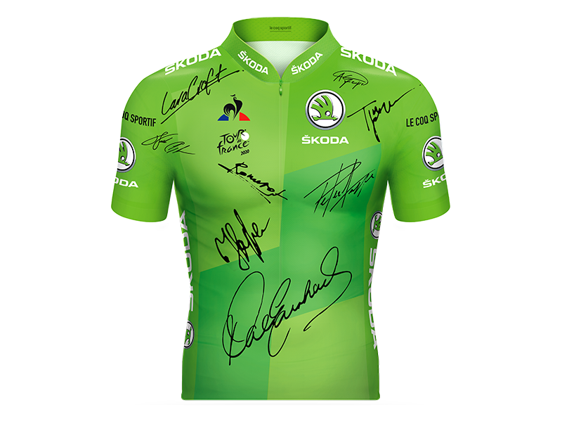 camisa verde tour de france 2023