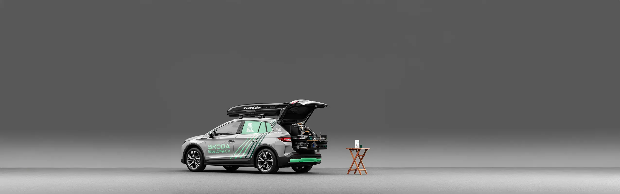 Škoda coffee car
