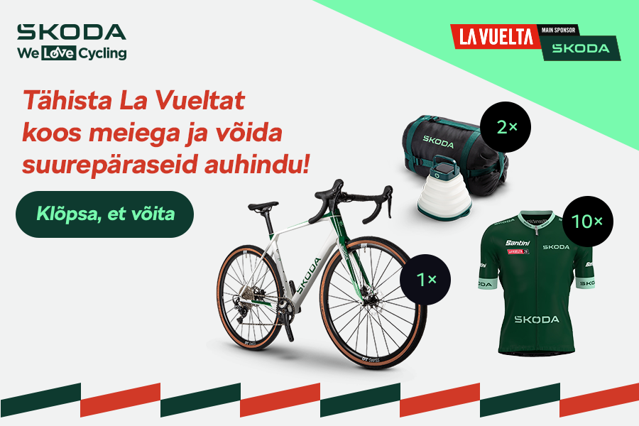 Pane oma La Vuelta teadmised proovile ja võida üks neist!