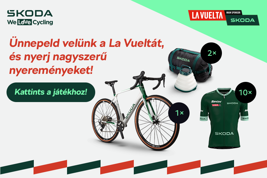 Mutasd meg, mit tudsz a La Vueltáról és vidd haza a nyeremények egyikét!